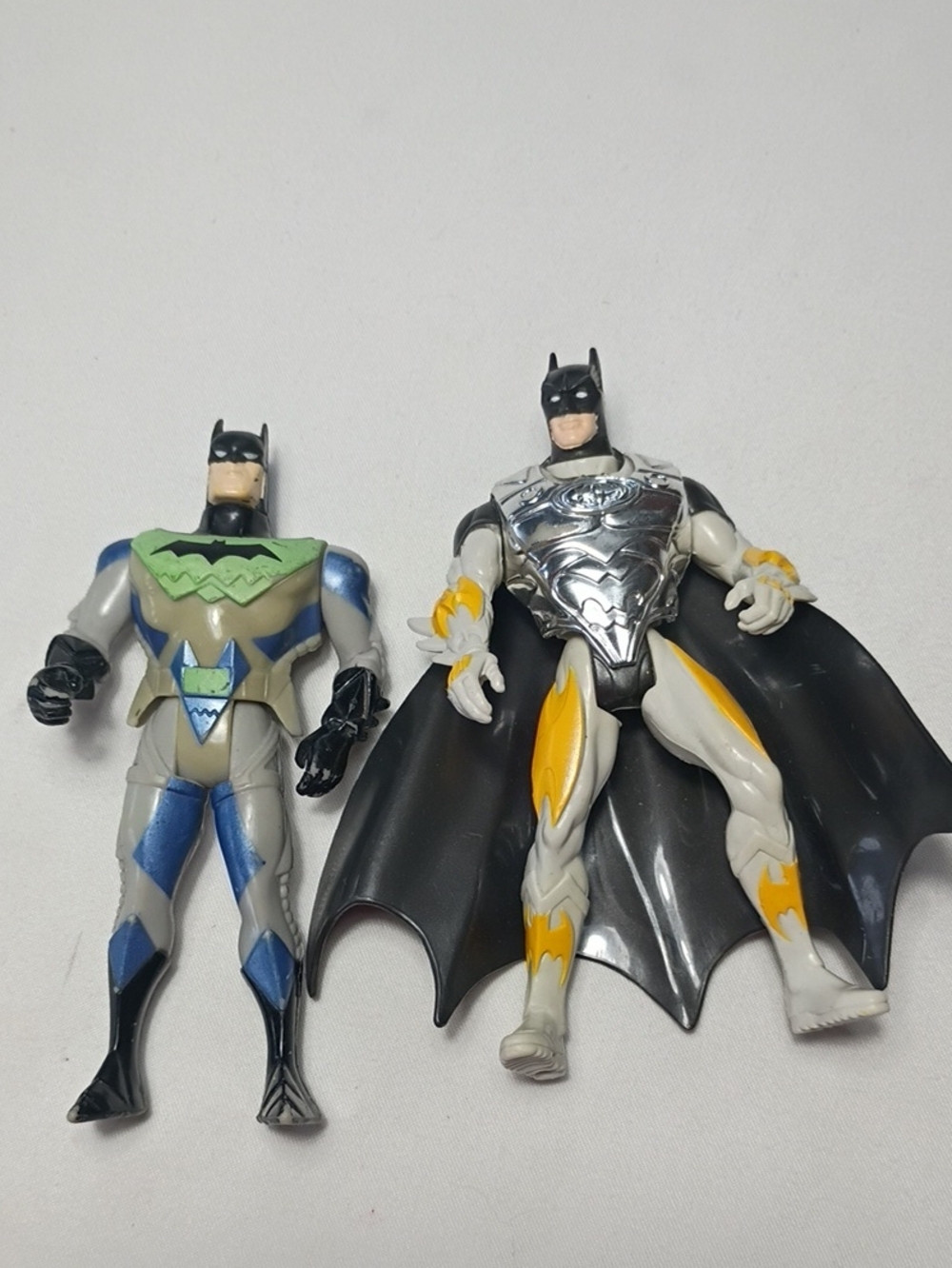 Vintage 1990s Kenner Batman Set Of 2 Lunar Force Cold Knight In Gotham City